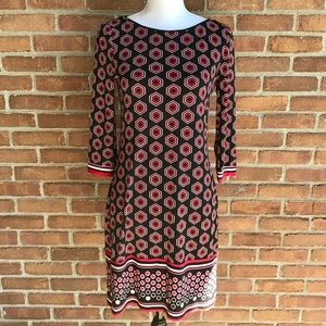 White House Black Market Dress Geometric